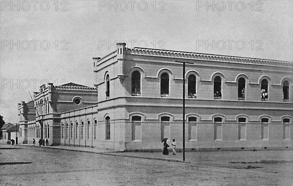 'Quartel da Luz', (Barracks of Light), 1895. Artists: Wilhelm Gaensly, Rudolf Friedrich Fra.