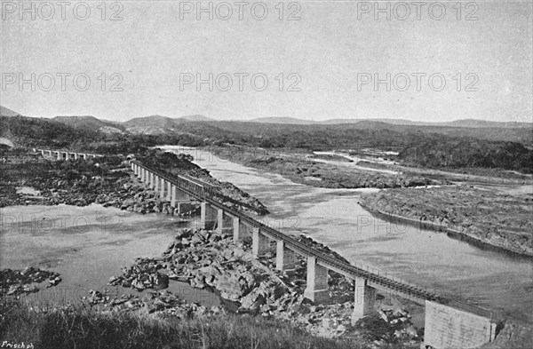 'Ponte de Jaguara', (Jaguare Bridge), 1895. Artist: Axel Frick.