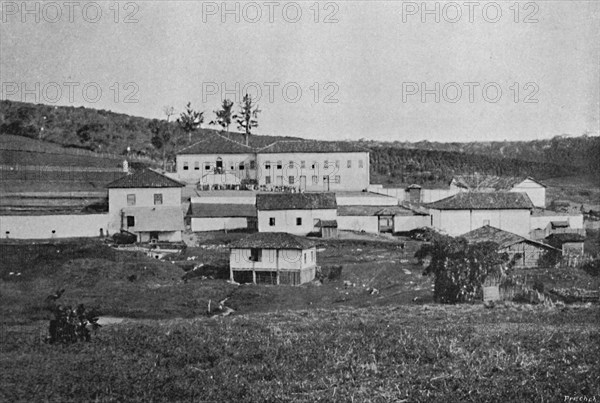 'Fazenda de Sete Quedas (Campinas)', (Sete Quedas Farm), 1895. Artist: Axel Frick.