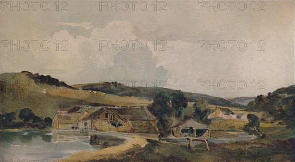 'The Mill Stream', 19th century, (1935). Creator: Peter de Wint.