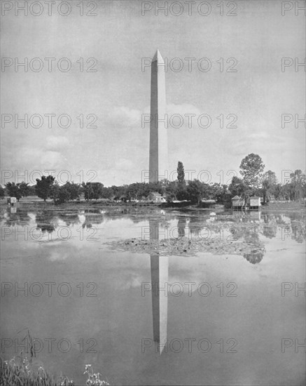 'The Washington Monument', 19th century. Artist: Unknown.