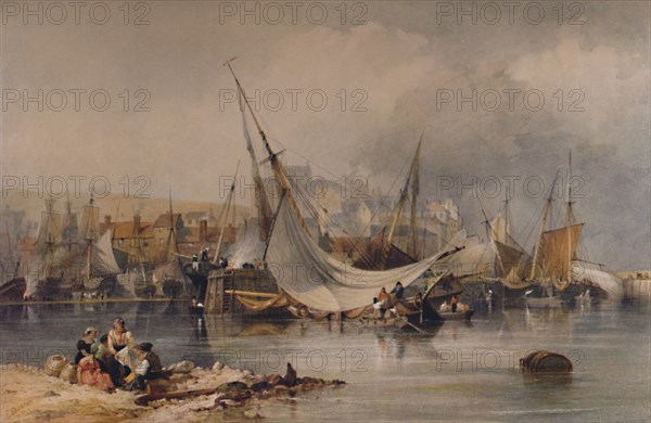 'Whitby', 1841, (1935). Artist: Edward Duncan.