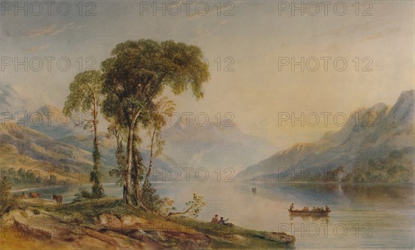 'Ben Venue from Loch Achray', 1840, (1935). Artist: Anthony Vandyke Copley Fielding.