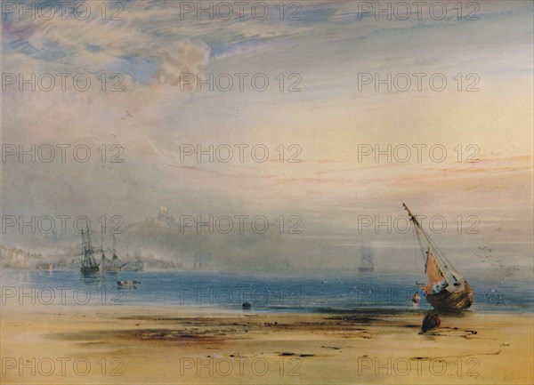 'Scarborough from across the Bay', 1850, (1935). Artist: Anthony Vandyke Copley Fielding.