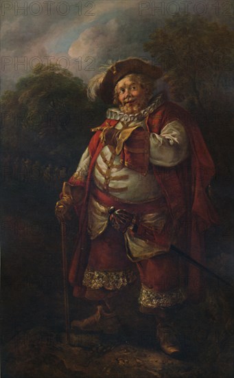 'Portrait of James Quin as Falstaff', 18th century, (1935). Artist: Thomas Gainsborough.