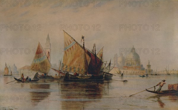 'Santa Maria della Salute, Venice', 1880, (1935). Artist: Thomas Bush Hardy.
