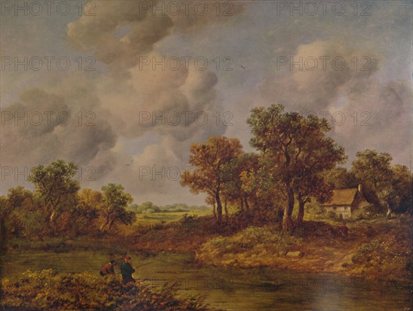 'Near Henley-on-Thames', 19th century, (1935). Artist: Richard Hilder.