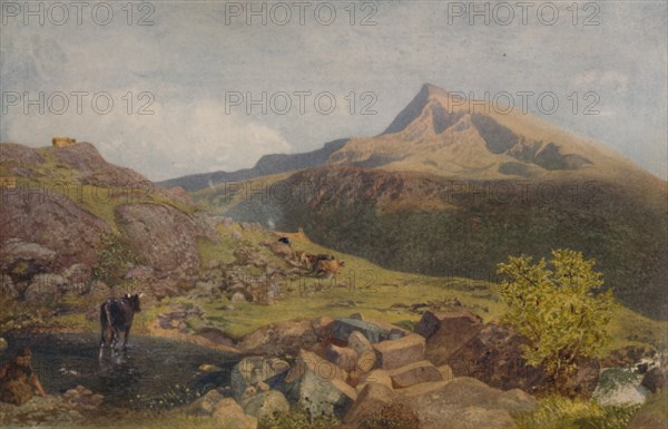 'Among the Welsh Hills', 19th century, (1935). Artist: Alfred William Hunt.