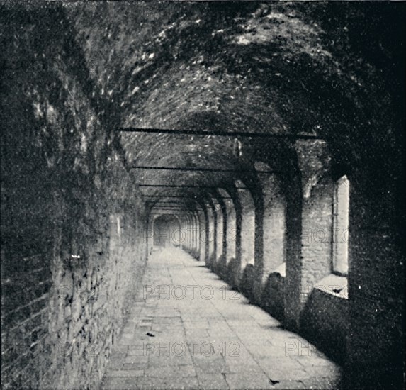 'The Cloisters, Charterhouse, London', 1903. Artist: York & Son.