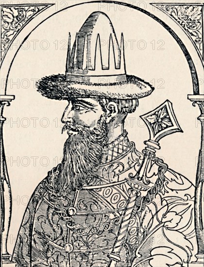 'The Czar Ivan the Terrible', 1590, (1903). Artist: Hans Wengel.