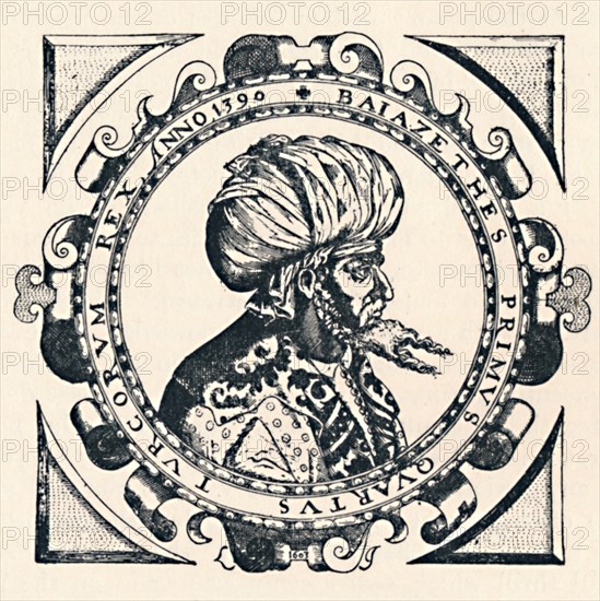 'Portrait of Bajazet', 1603, (1903). Artist: Unknown.