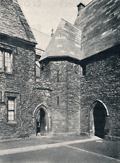 'The Treasury, Merton College, Oxford', 1903. Artist: Unknown.