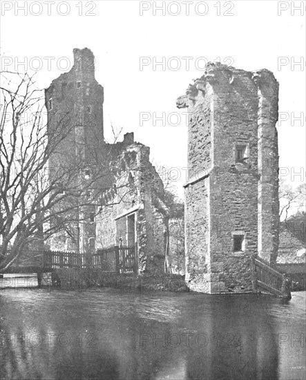 'Brickwork at Caister Castle, Norfolk', 1903. Artist: Unknown.