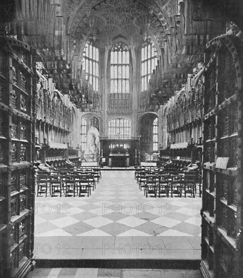 'Henry VII.'s Chapel, Westminster Abbey', 1903. Artist: Unknown.