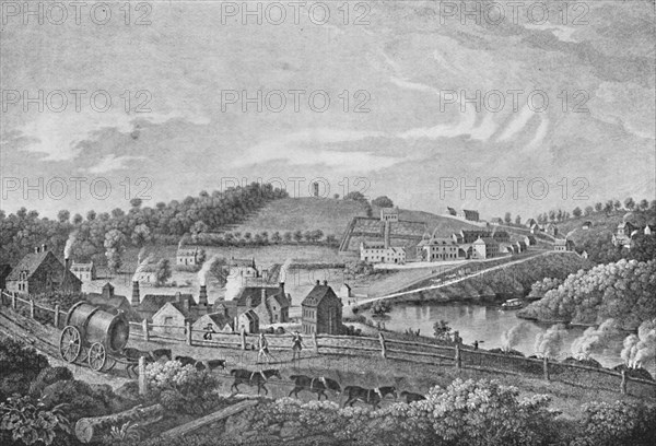 'Coalbrookdale in 1758', 1758, (1904). Artist: Unknown.