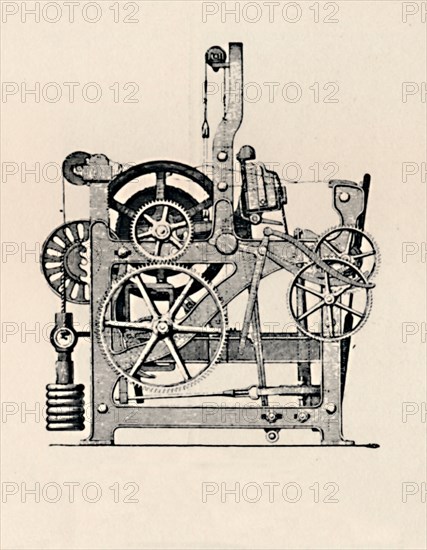 'Power Loom (Side View)', 1836, (1904). Artist: Unknown.