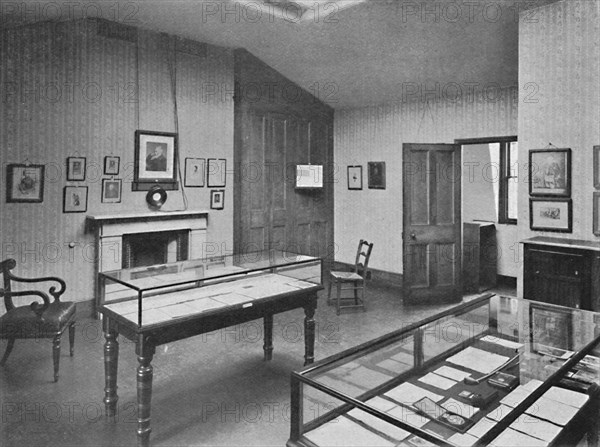 'The Attic Study, Carlyle House, Chelsea', 1904. Artist: Unknown.