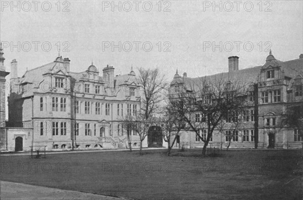 'New Buildings, Trinity College, Oxford', 1904. Artist: Gillman.