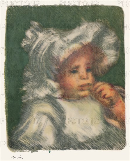 'The Child with the Biscuit', c.1898-1899, (1946). Artist: Pierre-Auguste Renoir.