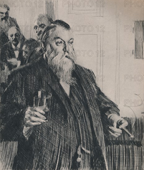 'The Toast', 1890s, (1946). Artist: Anders Leonard Zorn.