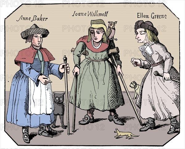 Associates of the Witches of Belvoir. Artist: Unknown.