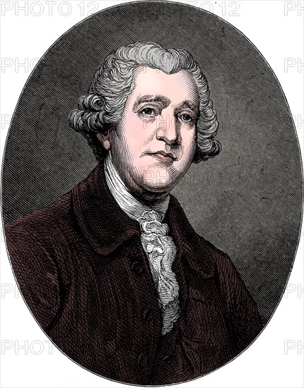 Josiah Wedgwood, 18th century English industrialist and potter, c1880. Artist: Unknown.