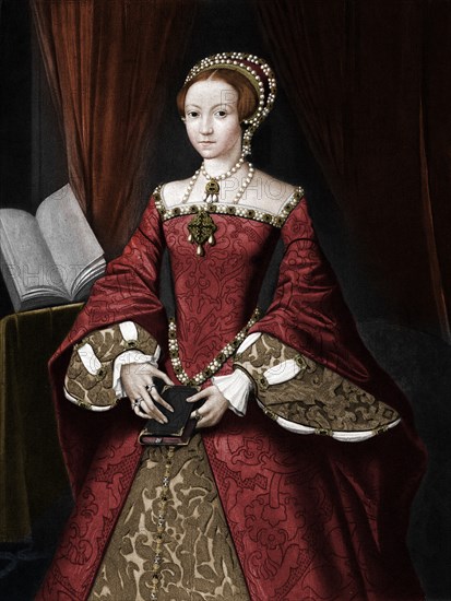 Princess Elizabeth, later Queen', c1547, (1902).  Artist: Unknown.