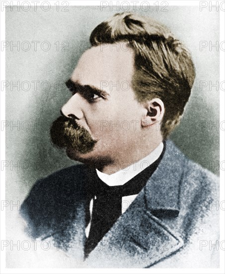 'Superman': Friedrich Nietzsche, German philosopher, 19th century (1956). Artist: Unknown.