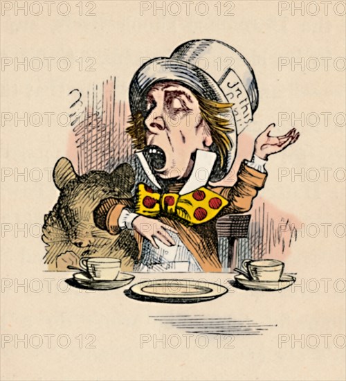 'The Mad Hatter', 1889. Artist: John Tenniel.