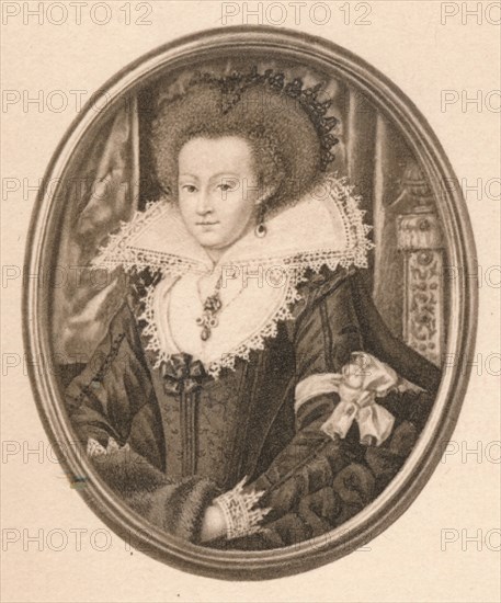 'Catherine Carey, Countess of Nottingham', c16th century, (1904). Artist: Isaac Oliver I.