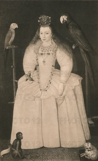 'Arabella Stewart', c16th century, (1904). Creator: Marcus Gheeraerts, the Younger.