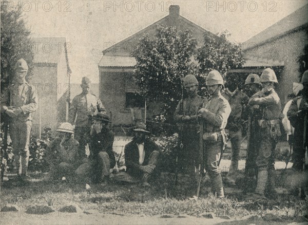 'Boer Prisoners', 1902. Artist: Horace Walter Nicholls.