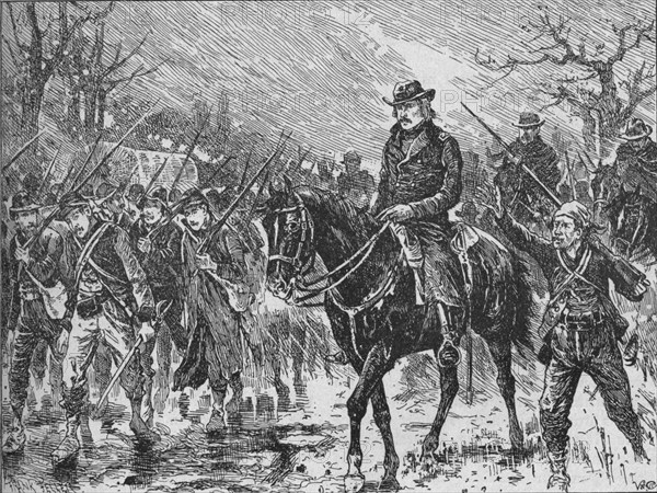 'The March of Shiloh', 1902. Artist: Frank Feller.