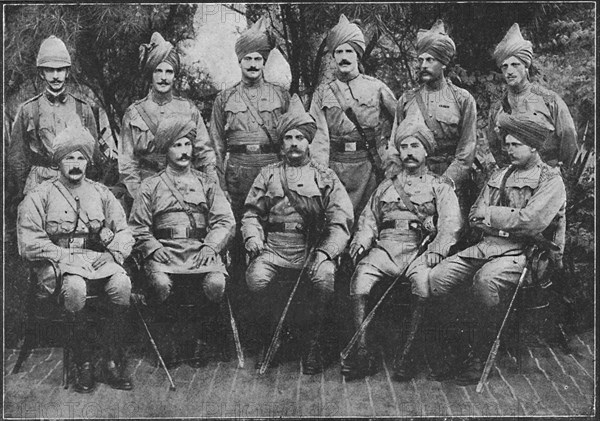'The 16th Bengal Lancers', 1900. Artist: Unknown.