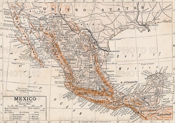 'Mexico'. Artist: Unknown.