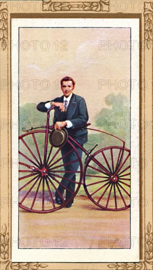 'Michaux Velocipede', 1865, (1939). Artist: Unknown.