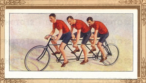 'Pacing Triplet', 1939. Artist: Unknown.