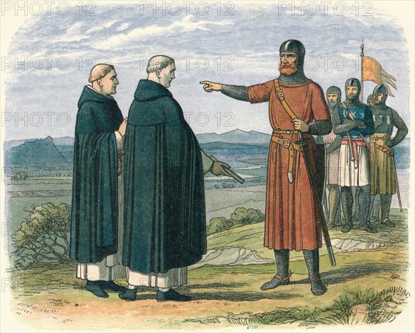 'Wallace rejects the English proposals', 1297 (1864). Artist: James William Edmund Doyle.