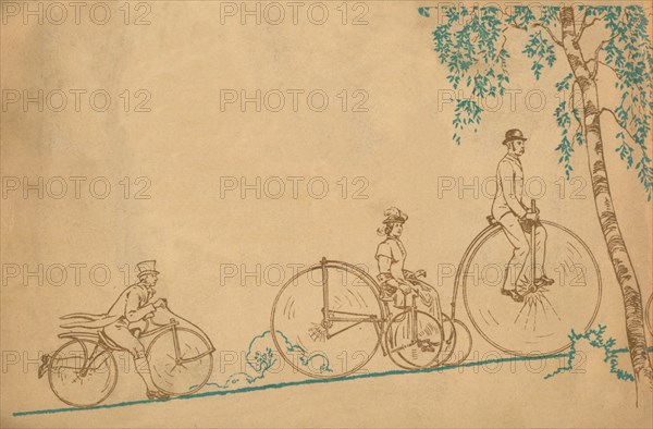 'Cycling 1839-1939 back cover', 1939. Artist: Unknown.