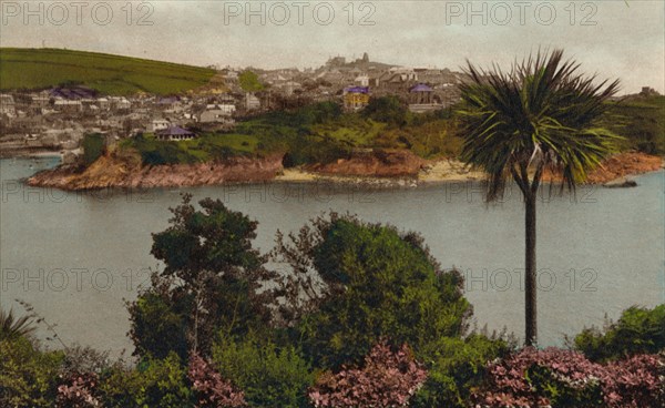 'Polruan from Fowey', c1930. Artist: Unknown.