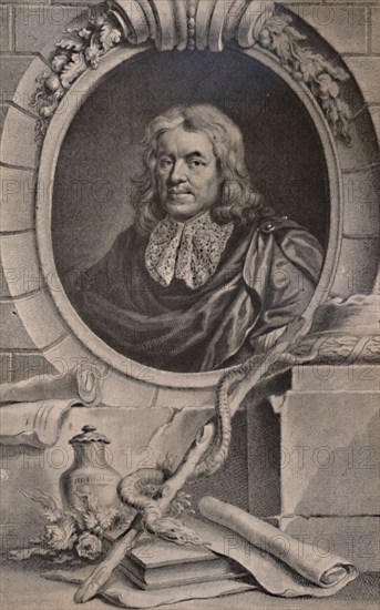 Thomas Sydenham, English physician, c1747 (1894). Artist: Jacobus Houbraken.