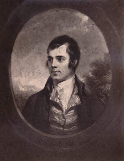 Robert Burns, Scottish poet, 19th century (1894). Artist: William Walker.