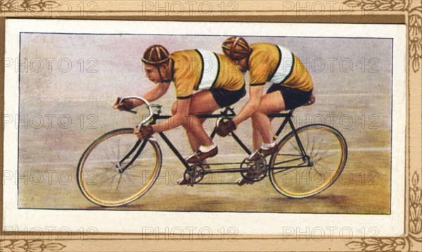 'Track Tandem Position', 1939. Artist: Unknown.