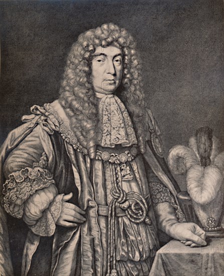 John Maitland, Duke of Lauderdale, Scottish politician, late 17th or early 18th century (1894). Artist: Gerald Valck.