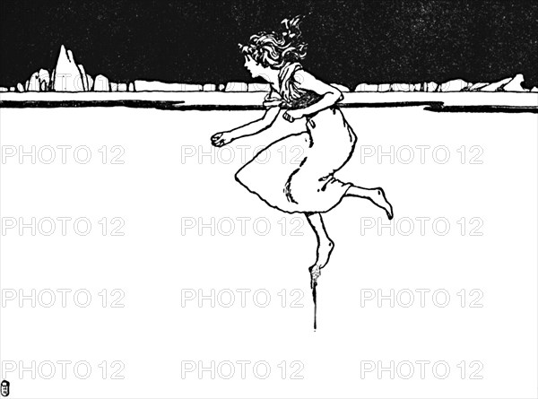 'She Ran On As Fast As She Could', c1930. Artist: W Heath Robinson.