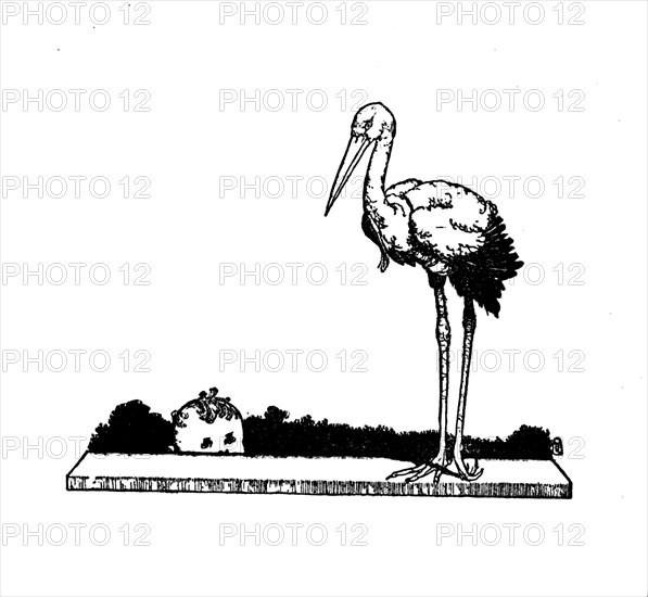 Stork! Stork! Long-Legged Stork!, c1930. Artist: W Heath Robinson.