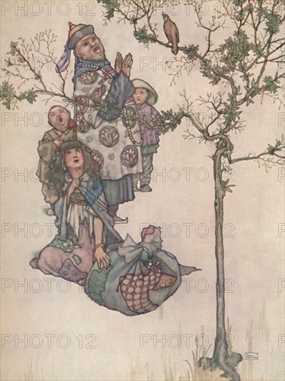 'Then Began The Nightingale To Sing', c1930. Artist: W Heath Robinson.