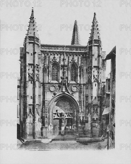 'Avignon - St. Peter's Church', c1925. Artist: Unknown.