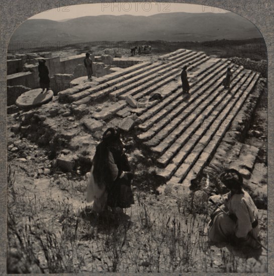 'Flight of steps, Samaria', c1900. Artist: Unknown.