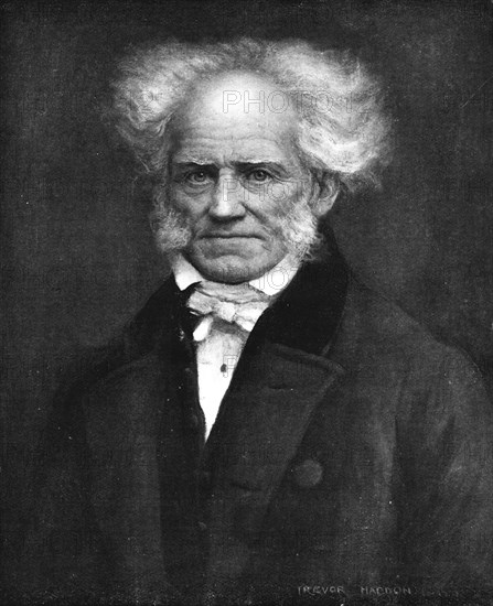 'Schopenhauer, the German philosopher', c1911, (1911). Artist: Arthur Trevor Haddon.